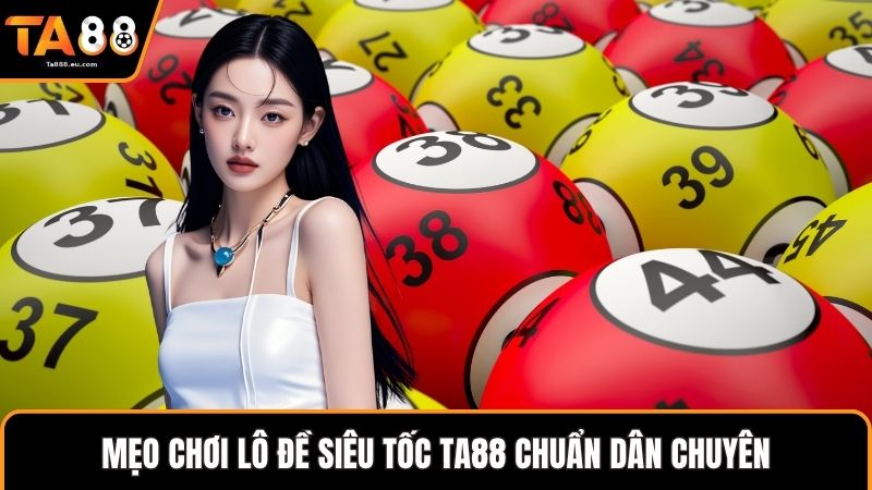 Mẹo chơi lô đề siêu tốc Ta88 chuẩn dân chuyên