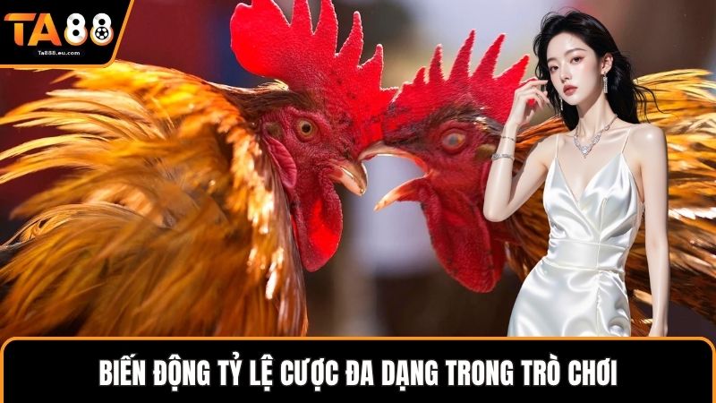 Biến động tỷ lệ cược đa dạng trong trò chơi