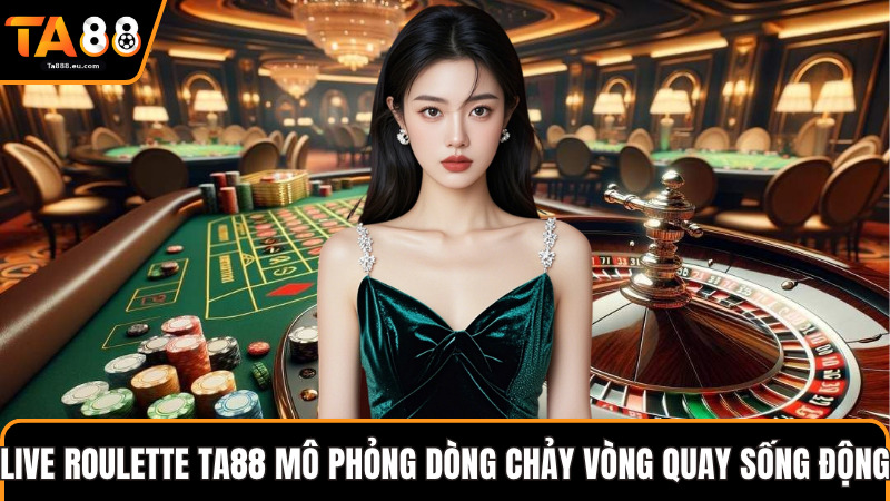 Live roulette Ta88 mô phỏng dòng chảy vòng quay sống động