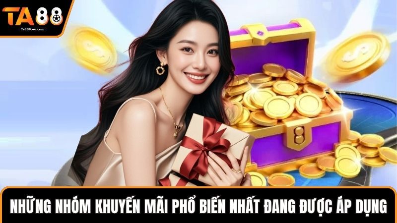 Những nhóm khuyến mãi phổ biến nhất đang được áp dụng