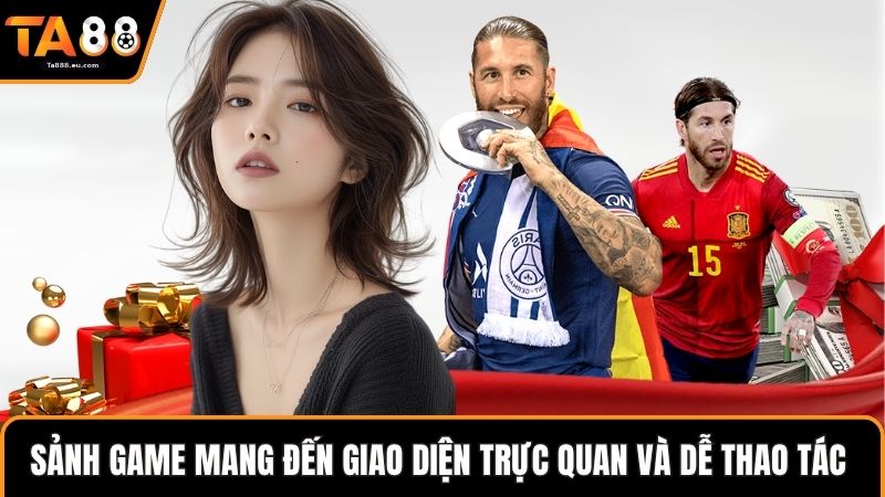 Sảnh game mang đến giao diện trực quan và dễ thao tác 