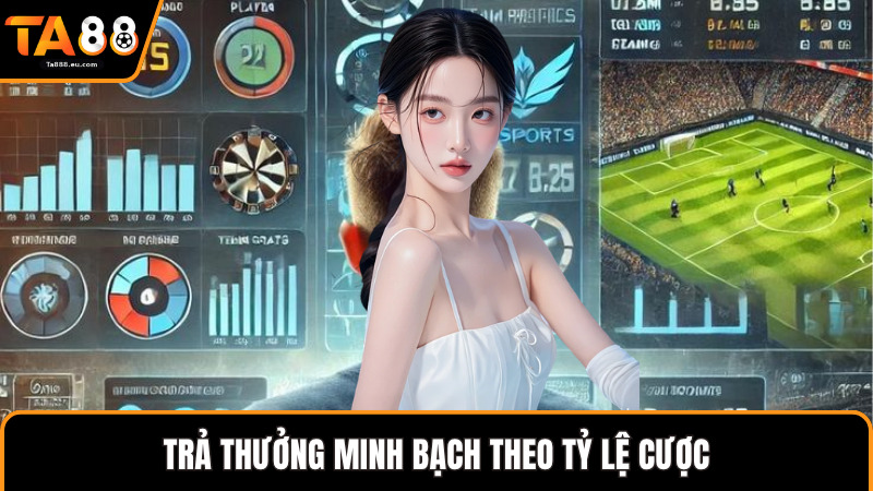 Trả thưởng minh bạch theo tỷ lệ cược